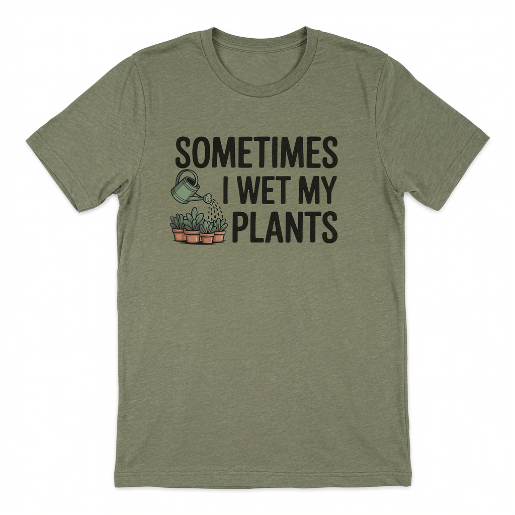 Sometimes I Wet My Plants