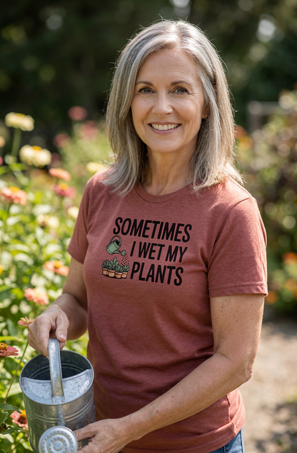 Sometimes I Wet My Plants